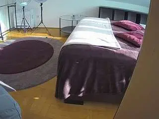 Camsoda Sex Chat of voyeurcam-julmodels-whitebed-6