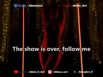Chaturbate Best Webcam of alicia_art_
