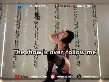 Chaturbate Sex Cam of alicia_art_