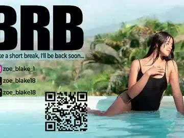 Chaturbate Live Sex of zoe_blake18