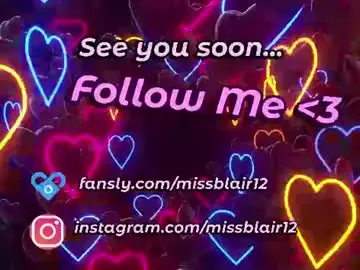 Chaturbate Sex Cam of missblair12