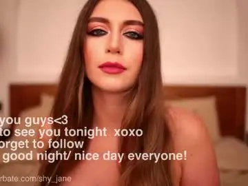 Chaturbate Adult Webcams of shy_jane