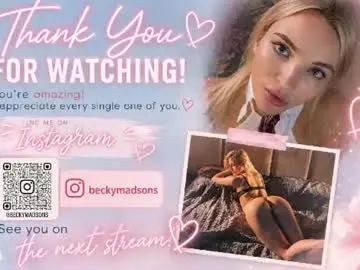 Chaturbate Adult Video Chat of beckymadsons