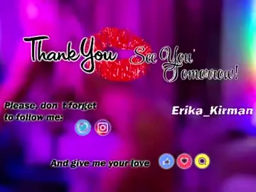 Chaturbate Free Live Porn of erika_kirman