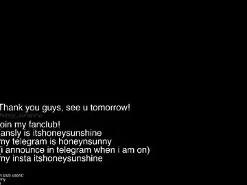 Chaturbate Best live sex cam show of honey_sunshine