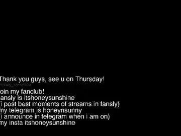 Chaturbate Free Porn Cam of honey_sunshine